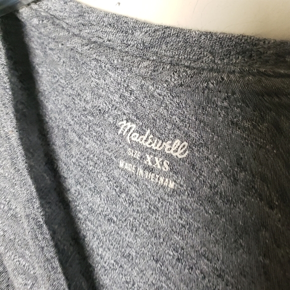 MADEWELL Grey Short Sleeve Tee - Picture 2 of 4